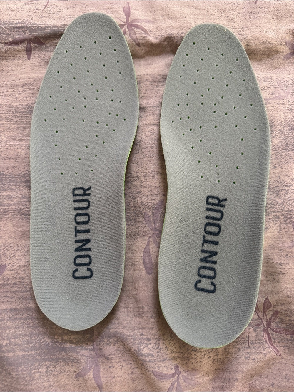 Men’s Gray Foot Joy Insoles - Supportive Comfort. New. Size 9.